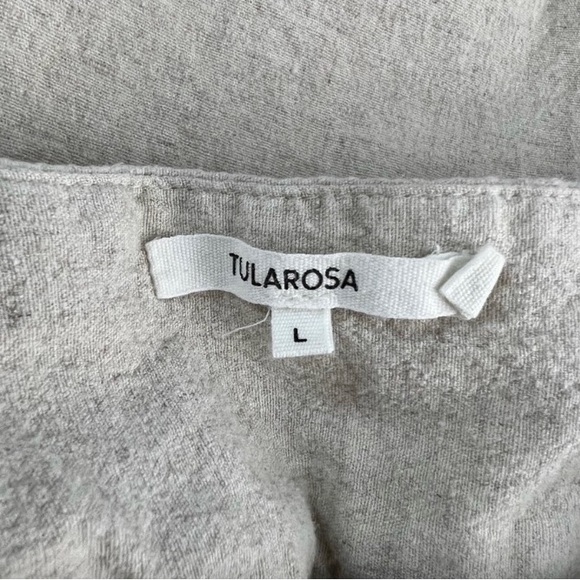 Tularosa Melina Linen Jogger in Oatmeal Size Large - Picture 9 of 10